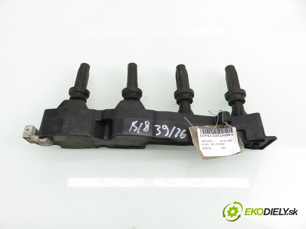 PEUGEOT 307 SW (3H) KOMBI 2002 81,00 1.6 16V - NFU (TU5JP4) 1587,00 Cievka zapaľovacia 133819