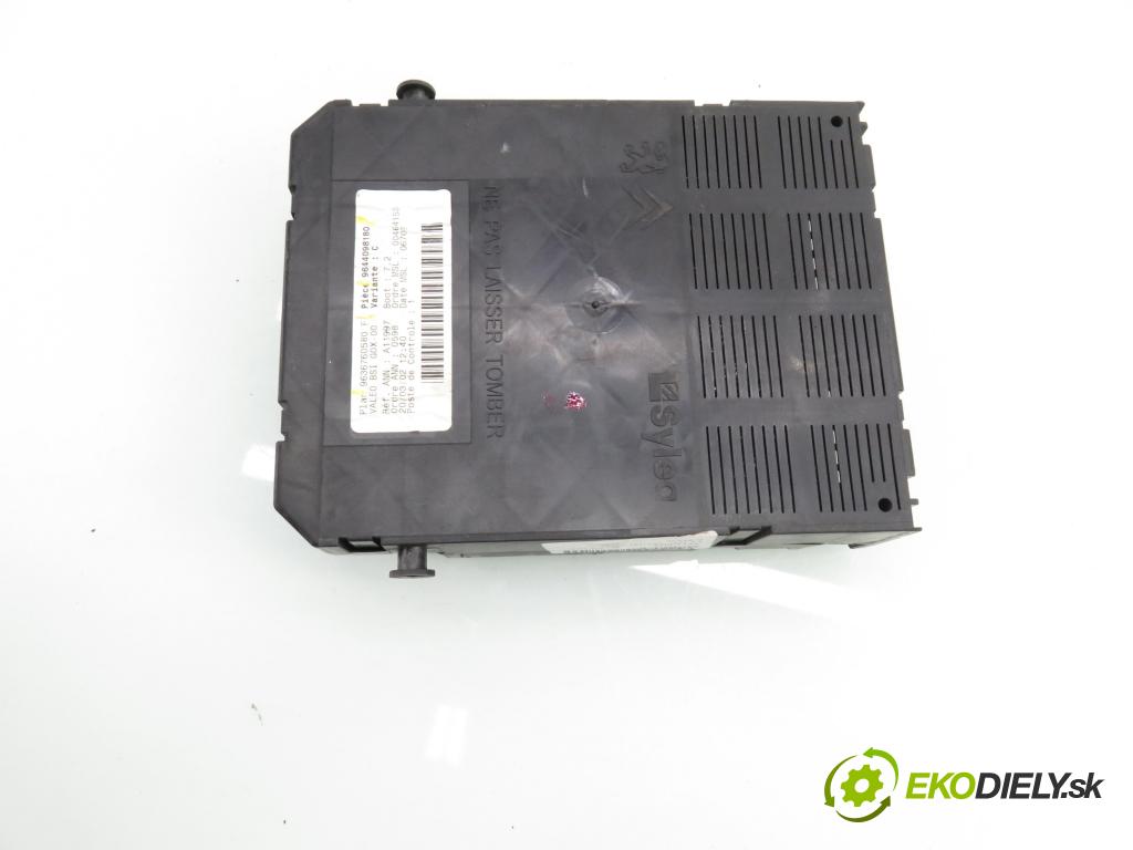 PEUGEOT 307 SW (3H) KOMBI 2002 81,00 1.6 16V - NFU (TU5JP4) 1587,00 MODUL BSI 9644098180 ; 9636760580