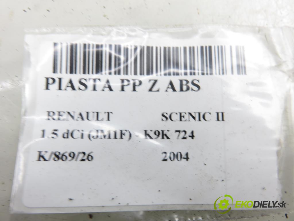 RENAULT SCENIC II (JM0/1_) MINIVAN 2004 63,00 1.5 dCi (JM1F) - K9K 724 1461,00 náboj PP ABS