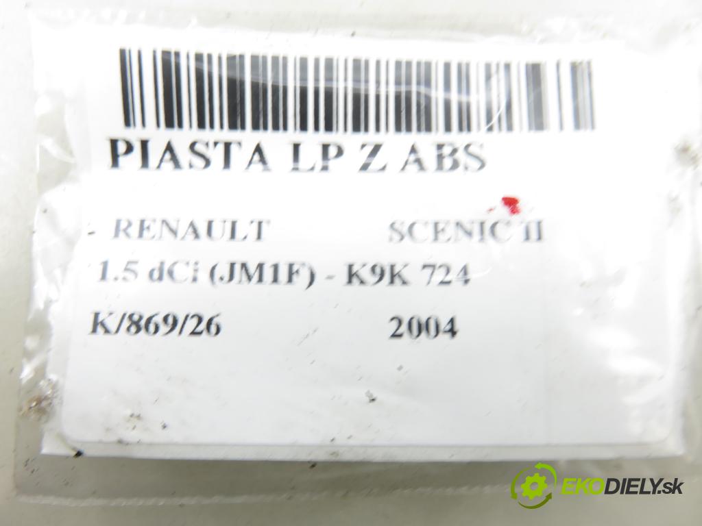 RENAULT SCENIC II (JM0/1_) MINIVAN 2004 63,00 1.5 dCi (JM1F) - K9K 724 1461,00 náboj LP ABS