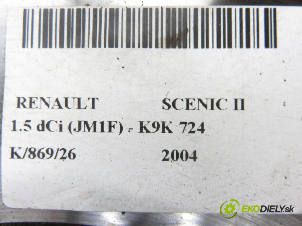 RENAULT SCENIC II (JM0/1_) MINIVAN 2004 63,00 1.5 dCi (JM1F) - K9K 724 1461,00 Lamela kotúč brzdová predný