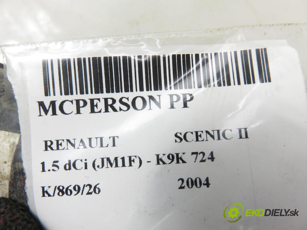 RENAULT SCENIC II (JM0/1_) MINIVAN 2004 63,00 1.5 dCi (JM1F) - K9K 724 1461,00 MCPERSON PP