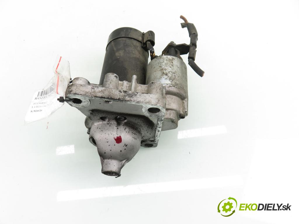PEUGEOT 206 liftback (2A/C) HB 2002 50,00 1.4 HDi eco 70 - 8HZ (DV4TD) 1398,00 Štartér S3016 (Štartér)