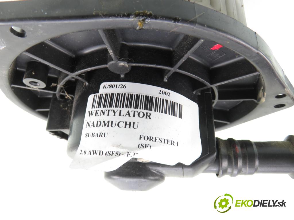 SUBARU FORESTER (SF_) KOMBI 2002 90,00 2.0 SOHC AWD 122 - EJ202 1994,00 ventilátor větráku 8940007010