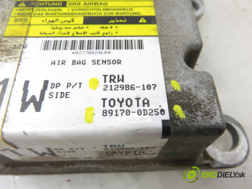 TOYOTA YARIS (_P9_) HB 2007 66,00 1.4 D-4D (NLP90_) - 1ND-TV 1364,00 MODUL air BAG 891700D250 ; 212986107