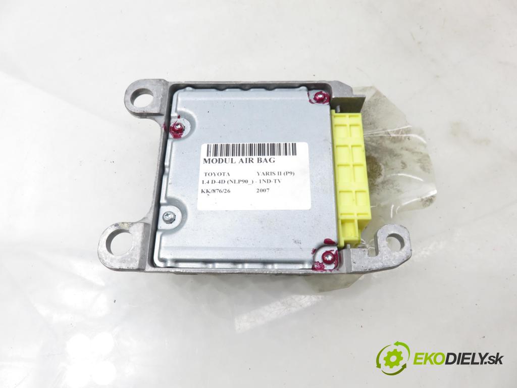 TOYOTA YARIS (_P9_) HB 2007 66,00 1.4 D-4D (NLP90_) - 1ND-TV 1364,00 MODUL air BAG 891700D250 ; 212986107
