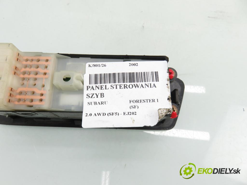 SUBARU FORESTER (SF_) KOMBI 2002 90,00 2.0 SOHC AWD 122 - EJ202 1994,00 Panel ovládaní oken