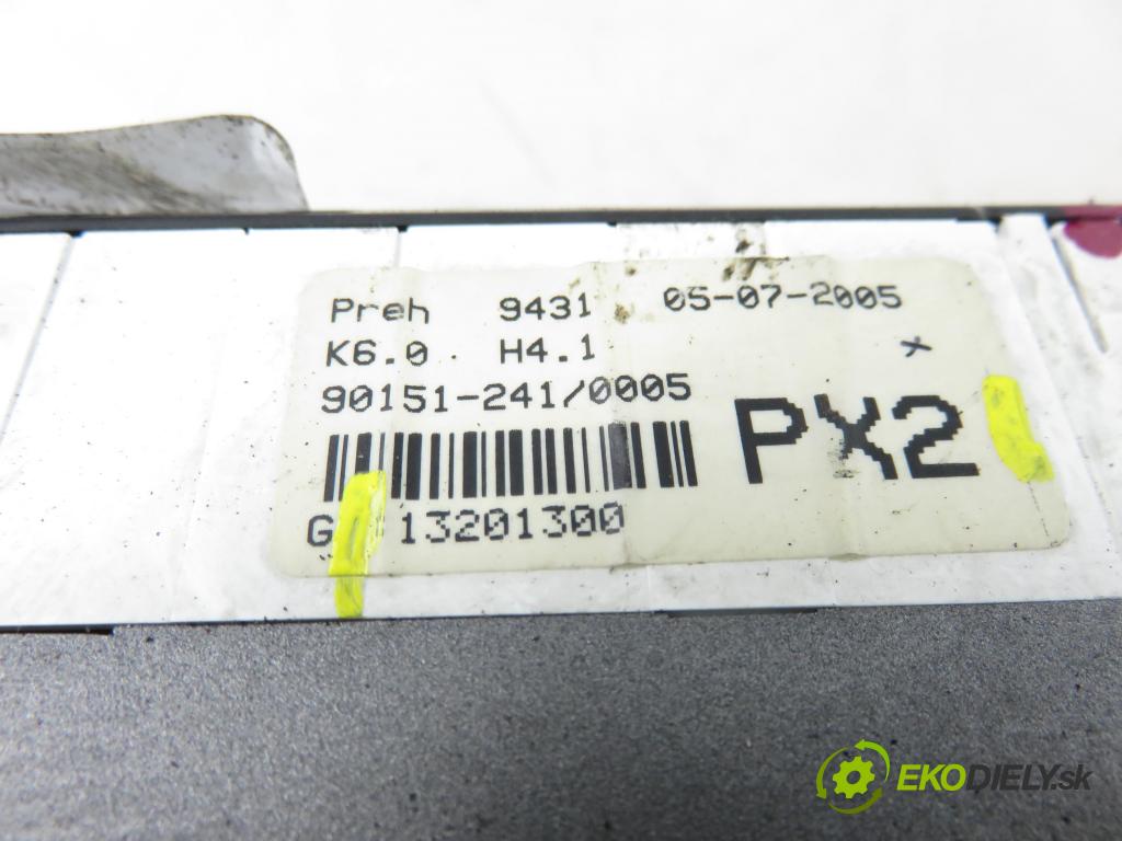 OPEL ASTRA H (A04) HB 2005 74,00 1.7 CDTI 100 - Z 17 DTH 1686,00 Panel kúrenia KLIMATIZACE: 13201300PX2