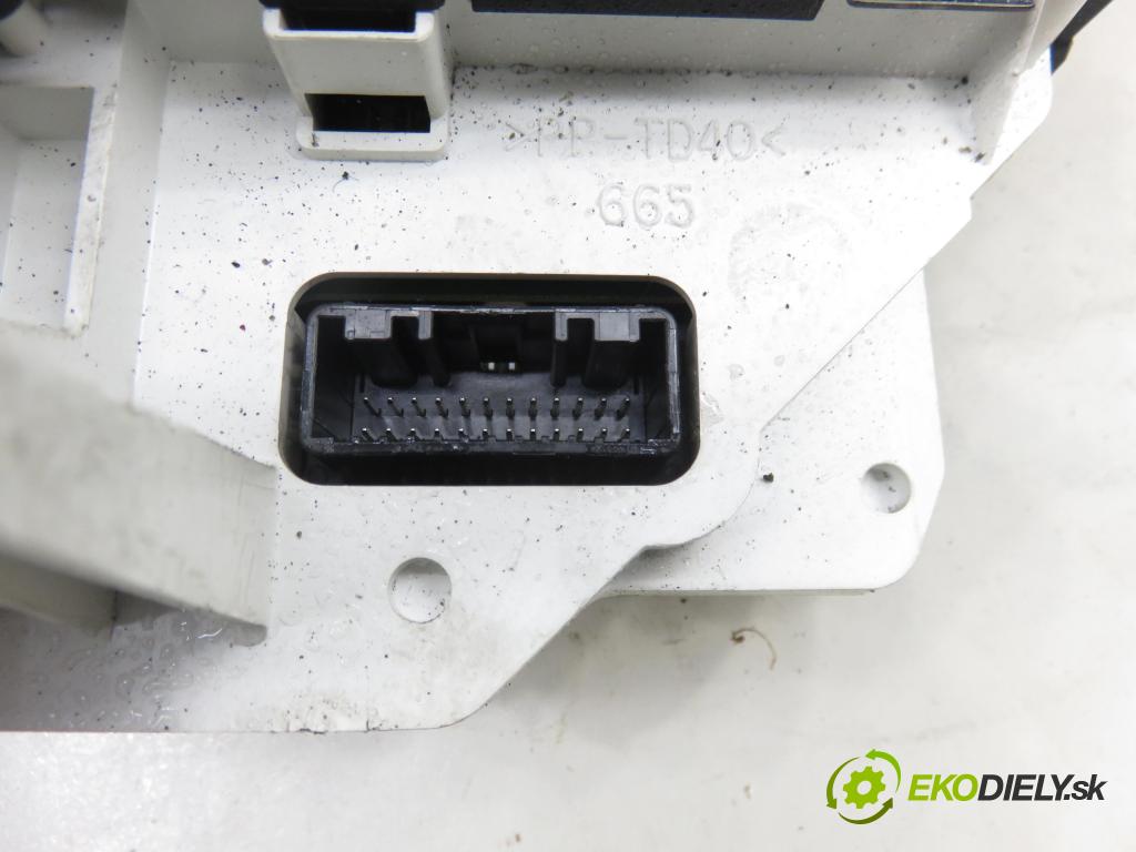 TOYOTA YARIS (_P9_) HB 2007 66,00 1.4 D-4D (NLP90_) - 1ND-TV 1364,00 Prístrojovka elektrický 838000D690D ; MB4573003206