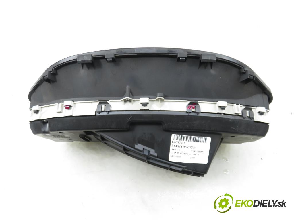 TOYOTA YARIS (_P9_) HB 2007 66,00 1.4 D-4D (NLP90_) - 1ND-TV 1364,00 Prístrojovka elektrický 838000D690D ; MB4573003206