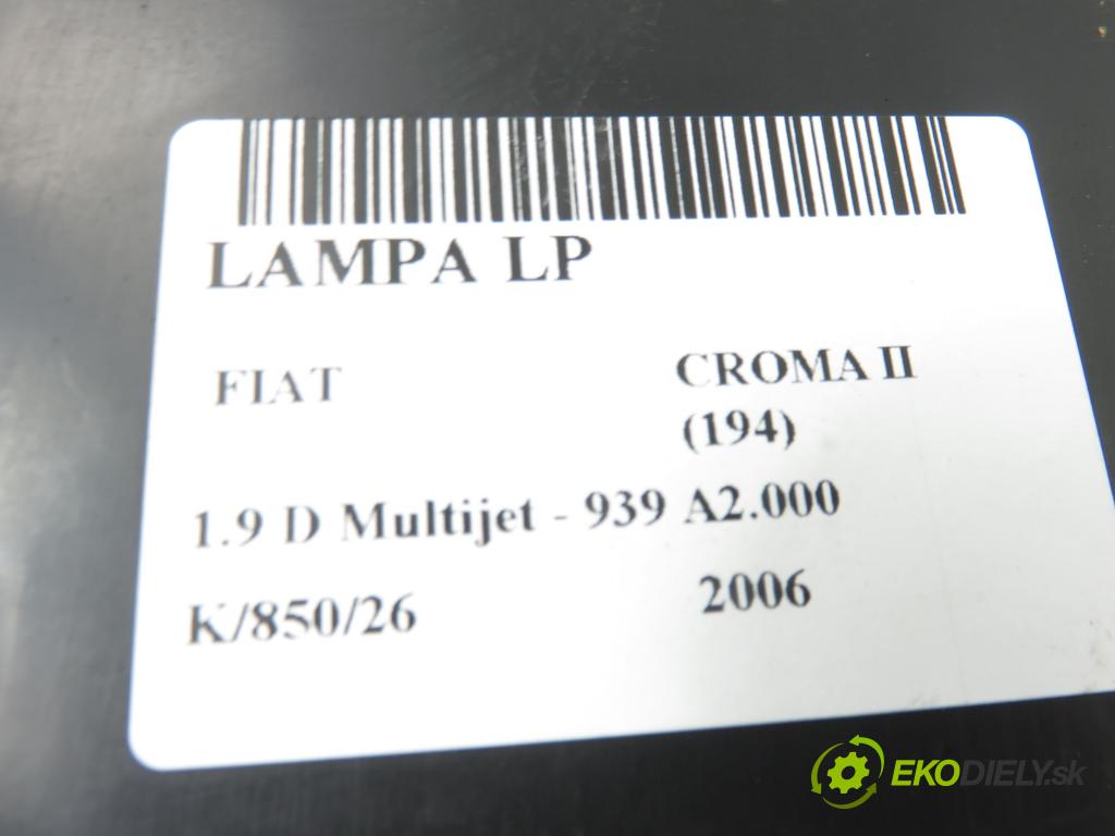 FIAT CROMA (194_) KOMBI 2006 110,00 1.9 D Multijet 150 - 939 A2.000 1910,00 Svetlo LP 51733561