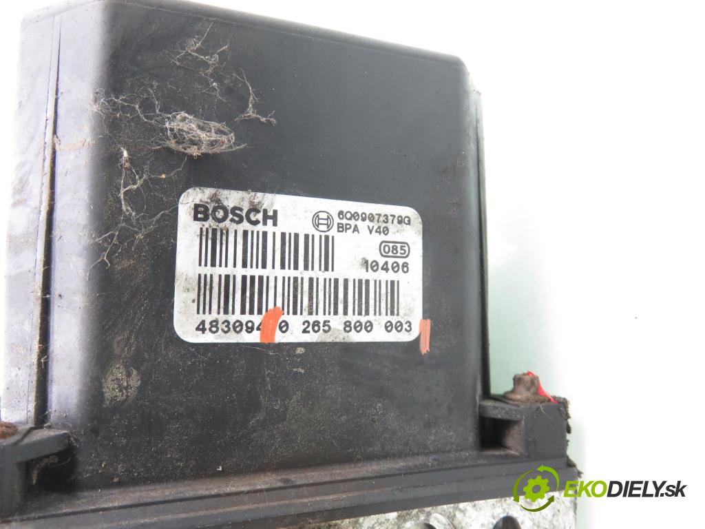 SEAT IBIZA III (6L1) HB 2004 55,00 1.4 16V - BBY 1390,00 Pumpa ABS 0265800003 (Pumpa ABS)