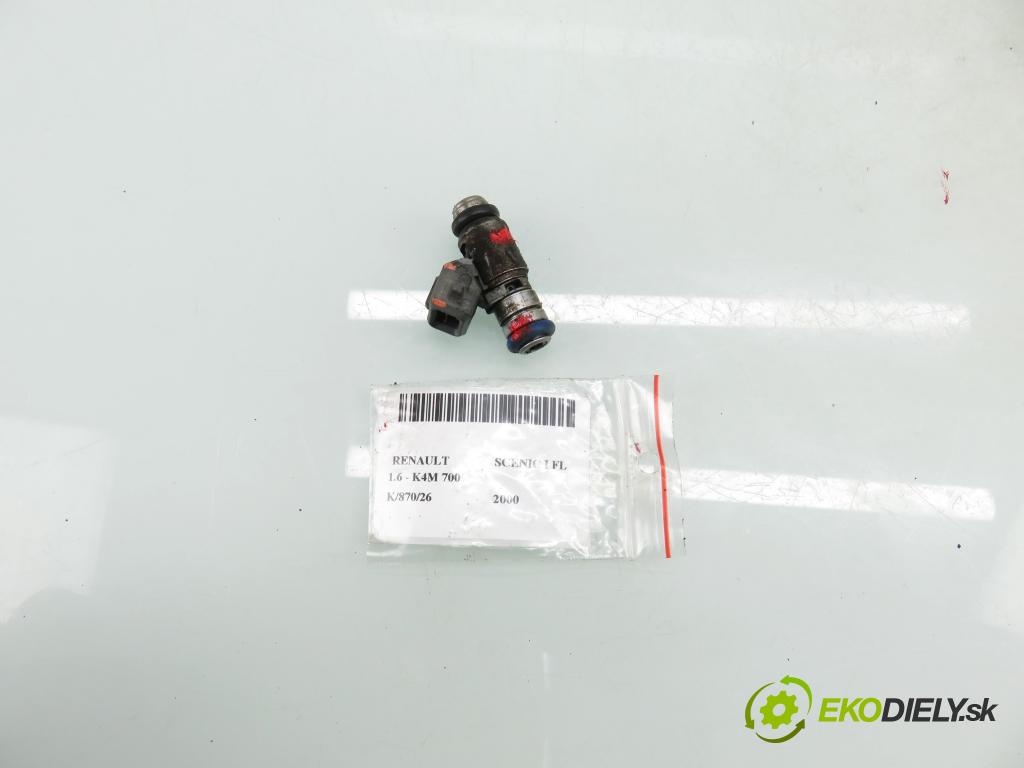 RENAULT SCENIC I (JA0/1_) MINIVAN 2000 79,00 1.6 - K4M 700 1598,00 vstrekovač IWP142 (Vstrekovač paliva)