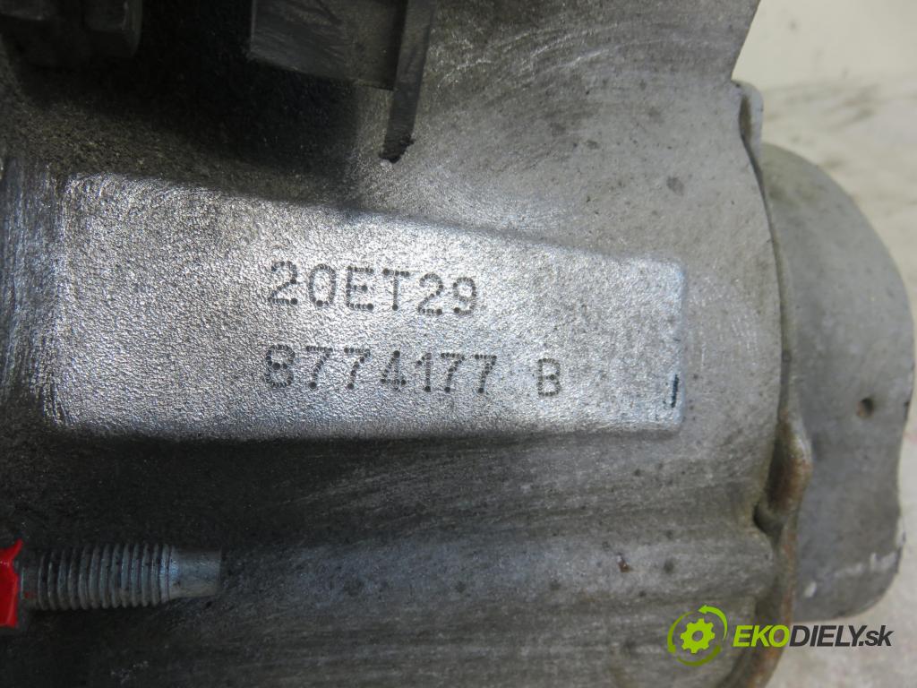PEUGEOT 2008 I (CU_) CROSSOVER 2016 81,00 1.2 THP 110 - HNZ (EB2DT) 1199,00 převodovka MANUALNA 20ET29