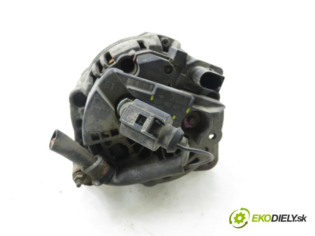 SKODA OCTAVIA I (1U2) LIFTBACK 2000 55,00 1.6 - AEE 1598,00 Alternátor 037903025E ; 0124315004 (Alternátor)
