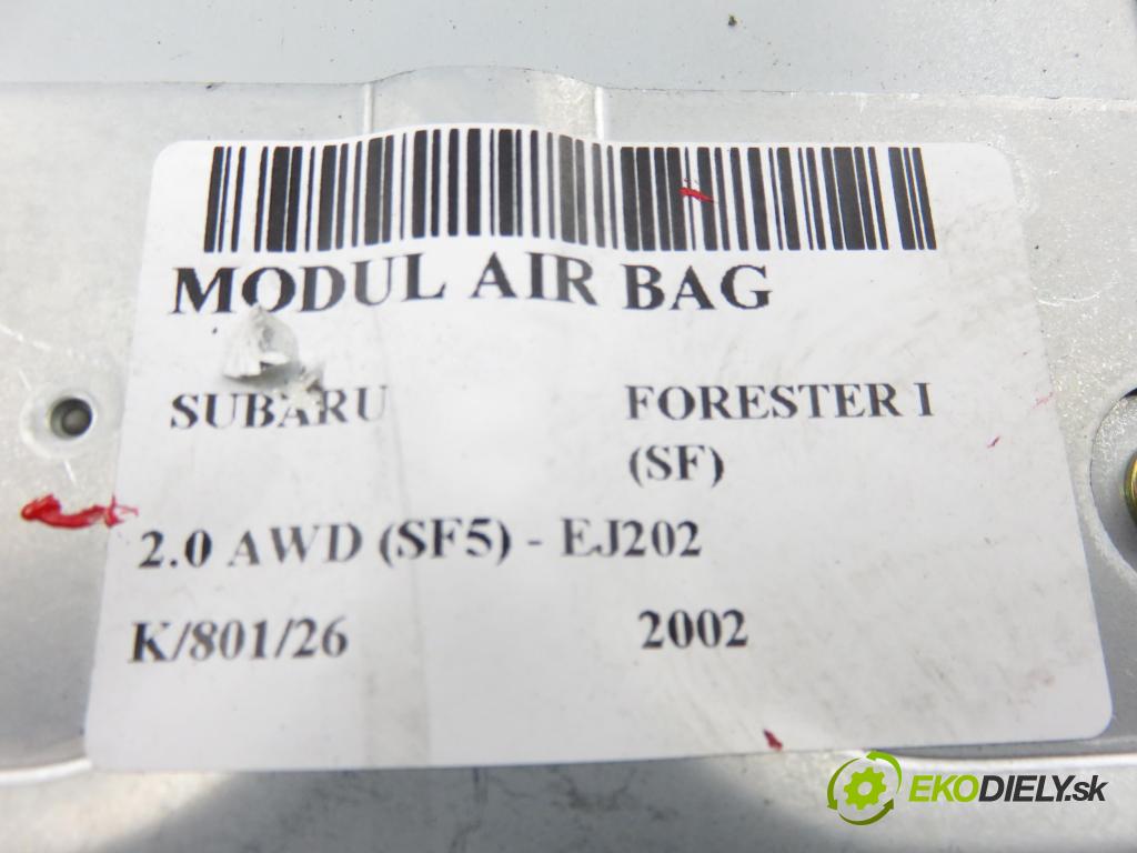 SUBARU FORESTER (SF_) KOMBI 2002 90,00 2.0 SOHC AWD 122 - EJ202 1994,00 MODUL air BAG 1523004370 ; 98221FC210