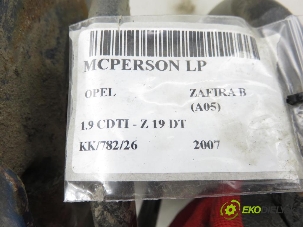 OPEL ZAFIRA B (A05) MINIVAN 2007 88,00 1.9 CDTI - Z 19 DT 1910,00 MCPERSON LP 6266230014