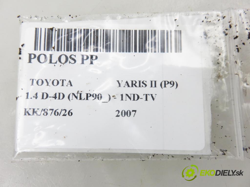 TOYOTA YARIS (_P9_) HB 2007 66,00 1.4 D-4D (NLP90_) - 1ND-TV 1364,00 poloos PP