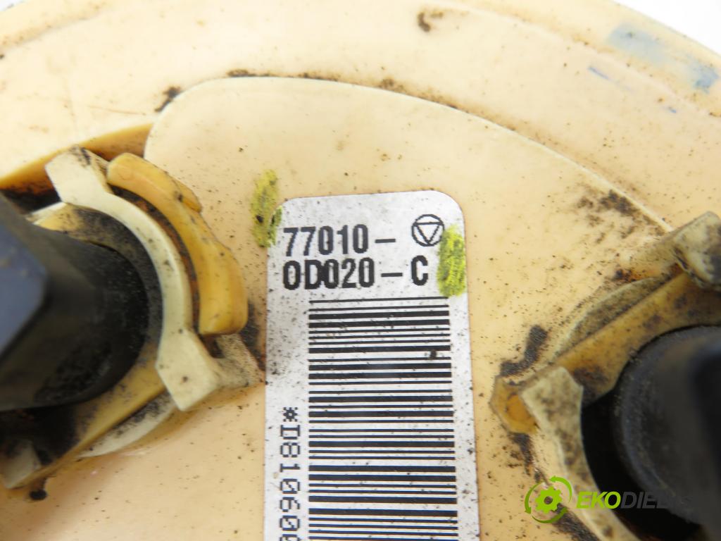 TOYOTA YARIS (_P9_) HB 2008 66,00 1.4 D-4D (NLP90_) - 1ND-TV 1364,00 senzor hladiny paliva 770100D020 ; 770100D020C