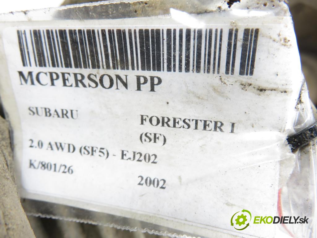 SUBARU FORESTER (SF_) KOMBI 2002 90,00 2.0 SOHC AWD 122 - EJ202 1994,00 MCPERSON PP
