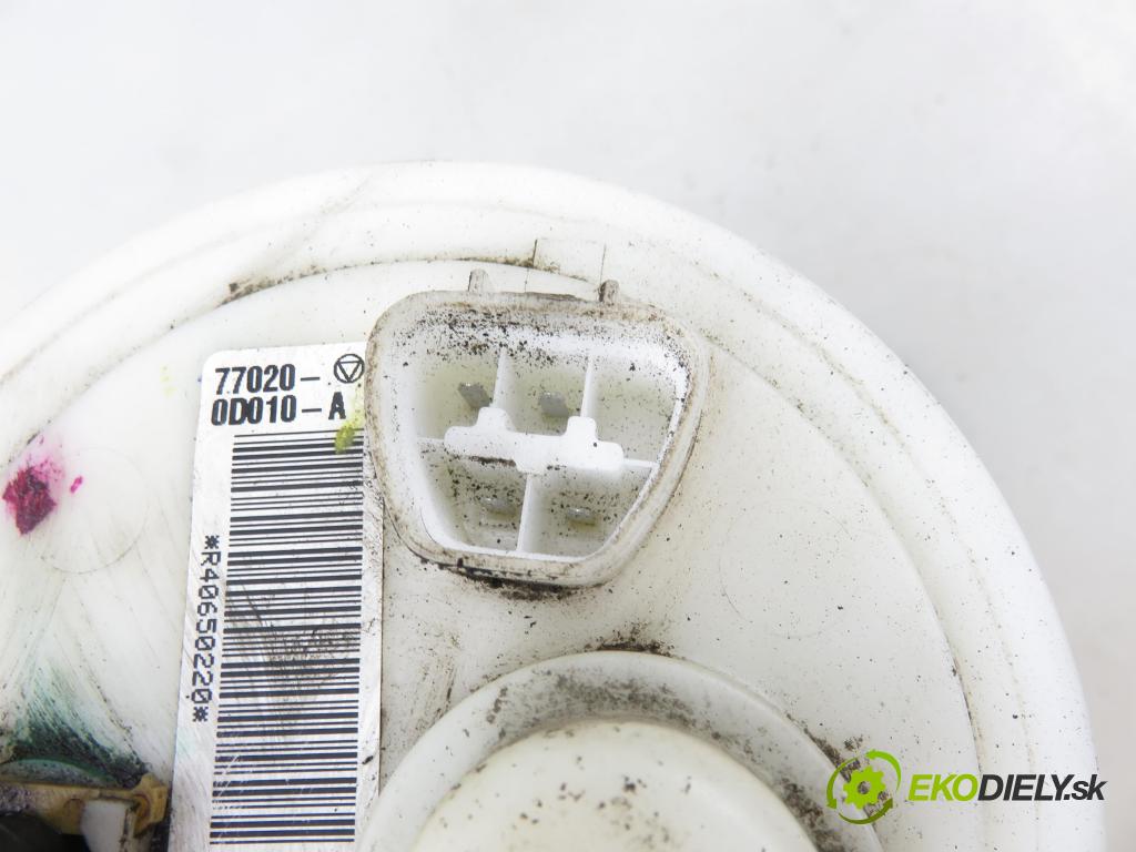 TOYOTA YARIS (_P1_) HB 2004 50,00 1.0 VVT- i 68 - 1SZ-FE 998,00 Pumpa paliva 770200D010 ; 770200D010A
