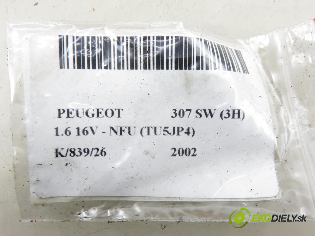 PEUGEOT 307 SW (3H) KOMBI 2002 81,00 1.6 16V - NFU (TU5JP4) 1587,00 Pumpa paliva 1489083080 ; 09732009902