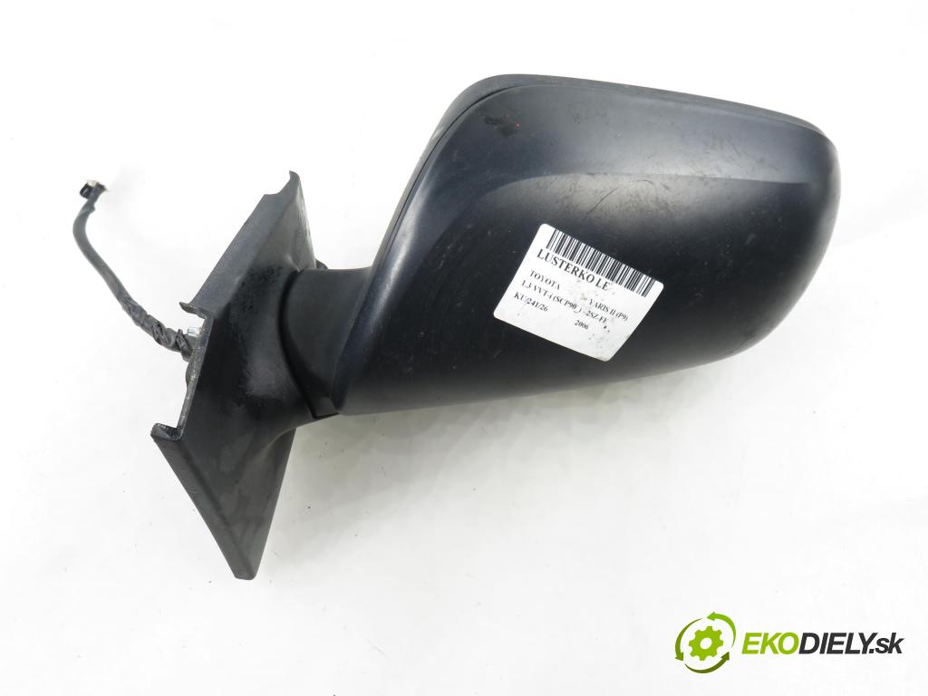 TOYOTA YARIS (_P9_) HB 2006 64,00 1.3 VVT-i (SCP90) 87 - 2SZ-FE 1298,00 Spätné zrkadlo LE
