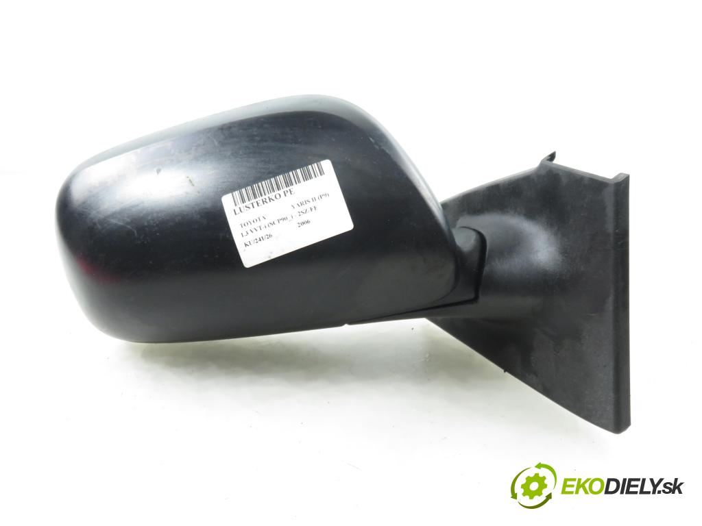 TOYOTA YARIS (_P9_) HB 2006 64,00 1.3 VVT-i (SCP90) 87 - 2SZ-FE 1298,00 Spätné zrkadlo