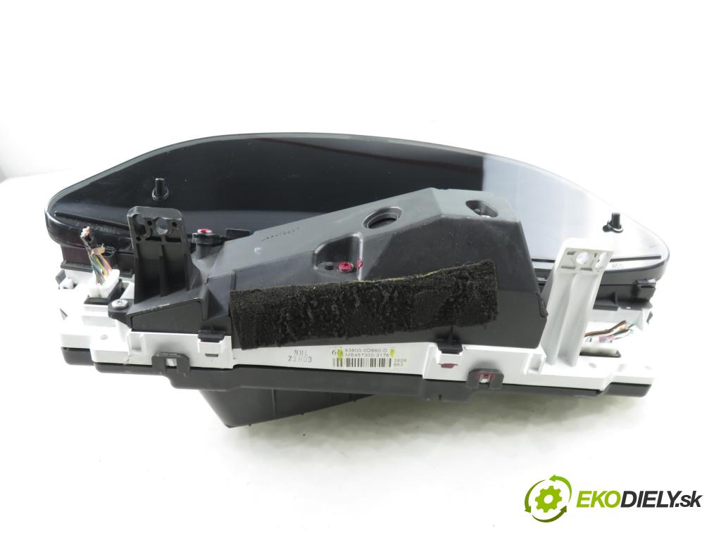 TOYOTA YARIS (_P9_) HB 2006 64,00 1.3 VVT-i (SCP90) 87 - 2SZ-FE 1298,00 Prístrojovka elektrický 838000D660D ; MB4573003176