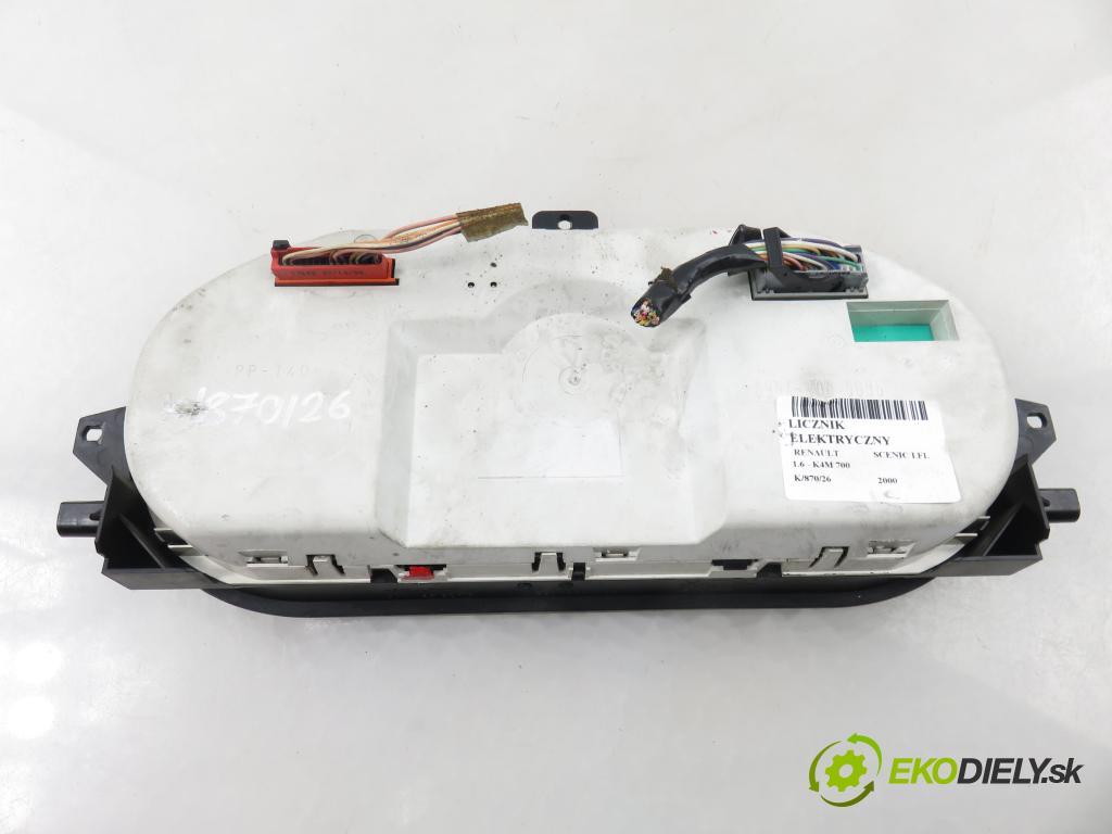 RENAULT SCENIC I (JA0/1_) MINIVAN 2000 79,00 1.6 - K4M 700 1598,00 Prístrojovka elektrický