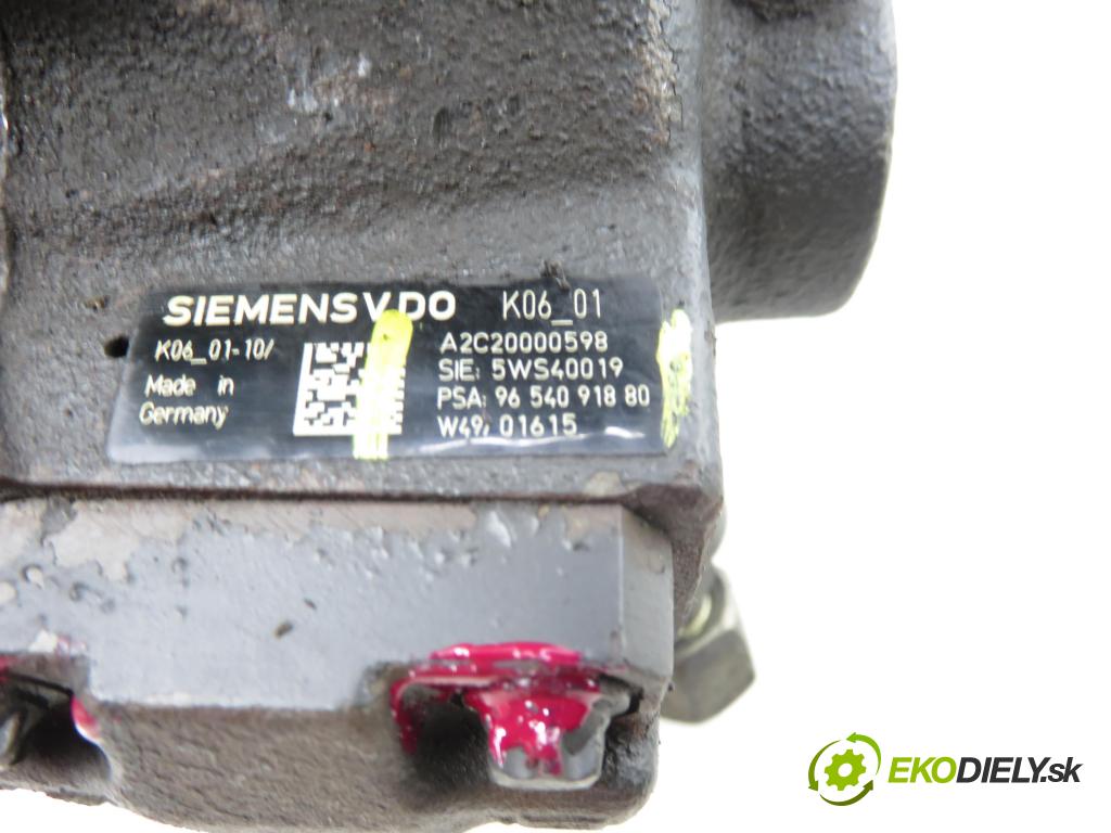 FORD FOCUS C-MAX (DM2) MINIVAN 2004 100,00 2.0 TDCi - G6DA 1997,00 Pumpa vysokého tlaku 9653023580 ; A2C20000598 ; 5WS40019