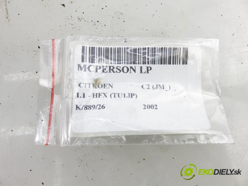 CITROEN C2 (JM_) HB 2002 44,00 1.1 - HFX (TU1JP) 1124,00 MCPERSON LP
