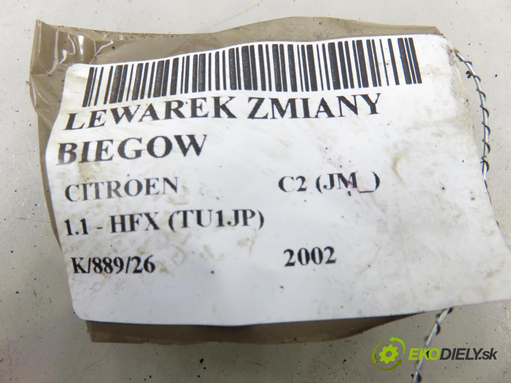 CITROEN C2 (JM_) HB 2002 44,00 1.1 - HFX (TU1JP) 1124,00 ZVEDÁK: