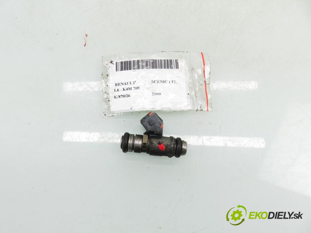 RENAULT SCENIC I (JA0/1_) MINIVAN 2000 79,00 1.6 - K4M 700 1598,00 vstrekovač IWP026 (Vstrekovač paliva)
