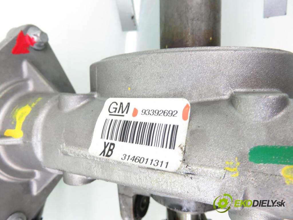 OPEL MERIVA A nadwozie wielkoprzestrzenne (MPV) (X03) HB 2003 74,00 1.6 16V - Z 16 XE 1598,00 serv/podporovanie elektrické 93392692 ; 26095564