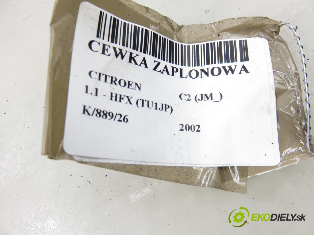 CITROEN C2 (JM_) HB 2002 44,00 1.1 - HFX (TU1JP) 1124,00 Cievka zapaľovacia 9635864980 ; BBC22NDT