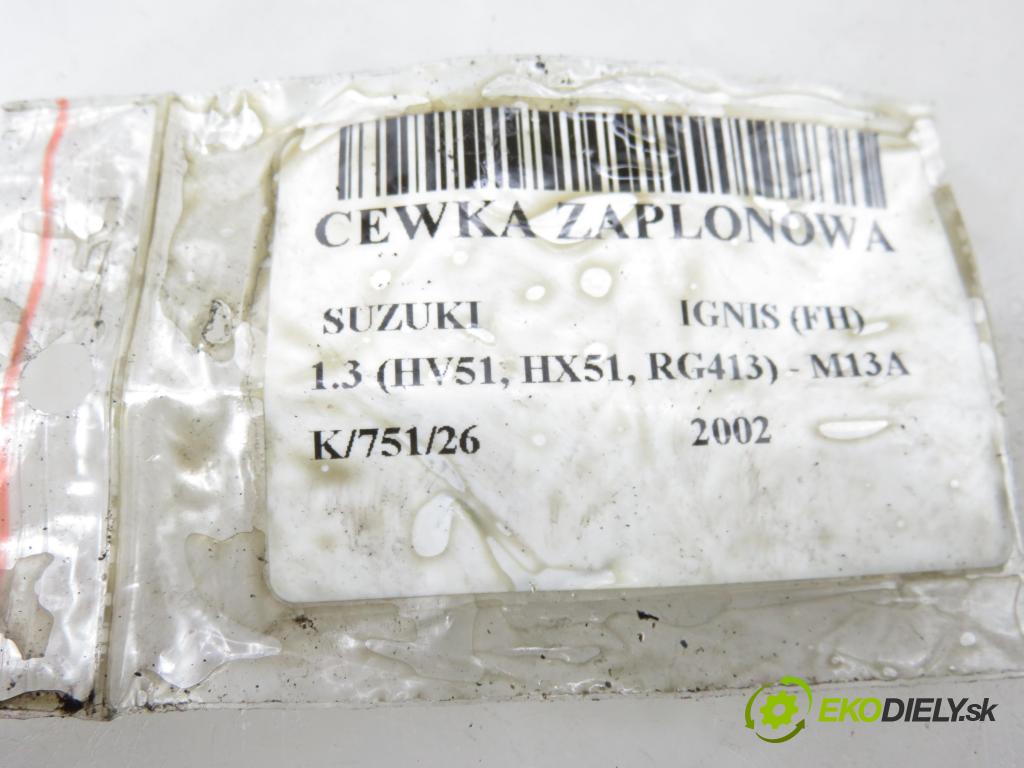 SUZUKI IGNIS (FH) HB 2002 61,00 1.3 (HV51, HX51, RG413) - M13A 1328,00 Cievka zapaľovacia BRAKJ