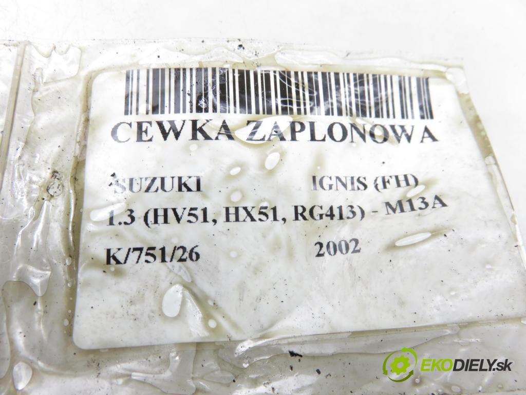 SUZUKI IGNIS (FH) HB 2002 61,00 1.3 (HV51, HX51, RG413) - M13A 1328,00 Cievka zapaľovacia BRAKJ