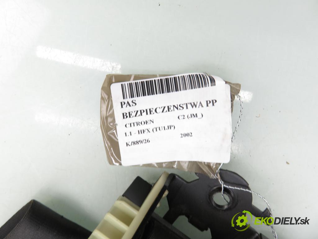 CITROEN C2 (JM_) HB 2002 44,00 1.1 - HFX (TU1JP) 1124,00 Držiak bezpečnostný PP 96422196XX