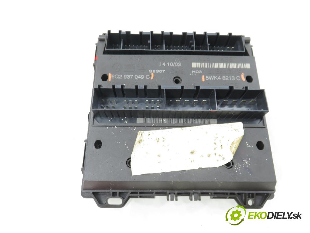 SEAT IBIZA III (6L1) HB 2004 55,00 1.4 16V - BBY 1390,00 MODUL komfortu 5WK48213C ; 6Q2937049C