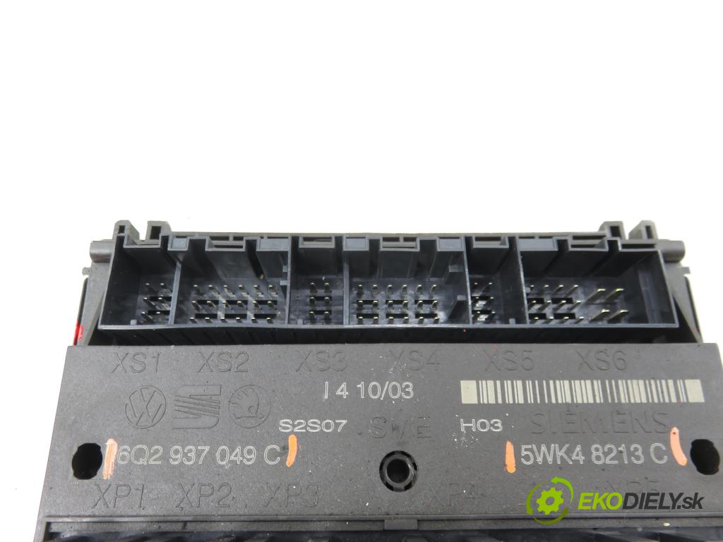 SEAT IBIZA III (6L1) HB 2004 55,00 1.4 16V - BBY 1390,00 MODUL komfortu 5WK48213C ; 6Q2937049C