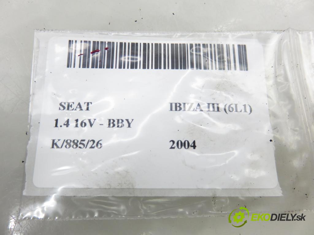 SEAT IBIZA III (6L1) HB 2004 55,00 1.4 16V - BBY 1390,00 MODUL komfortu 5WK48213C ; 6Q2937049C