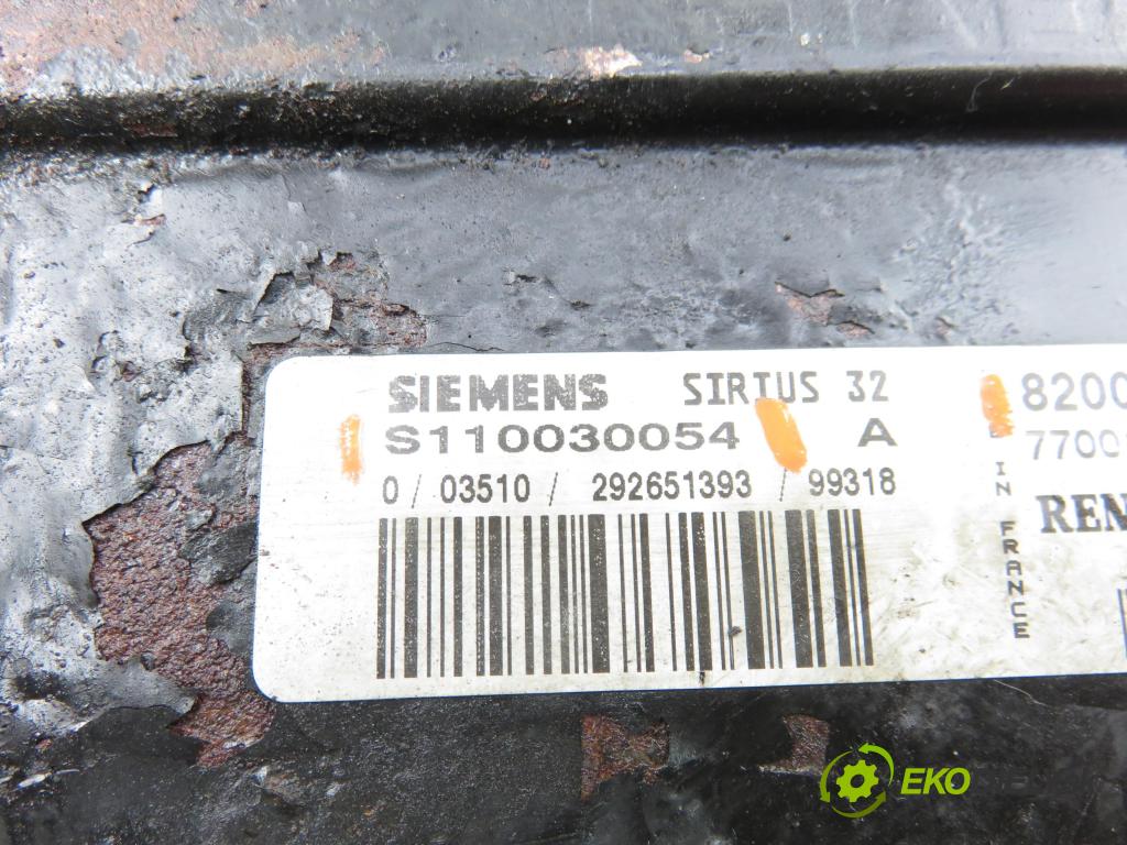 RENAULT SCENIC I (JA0/1_) MINIVAN 2000 79,00 1.6 - K4M 700 1598,00 Riadiaca jednotka Motor S110030054 ; 8200035891