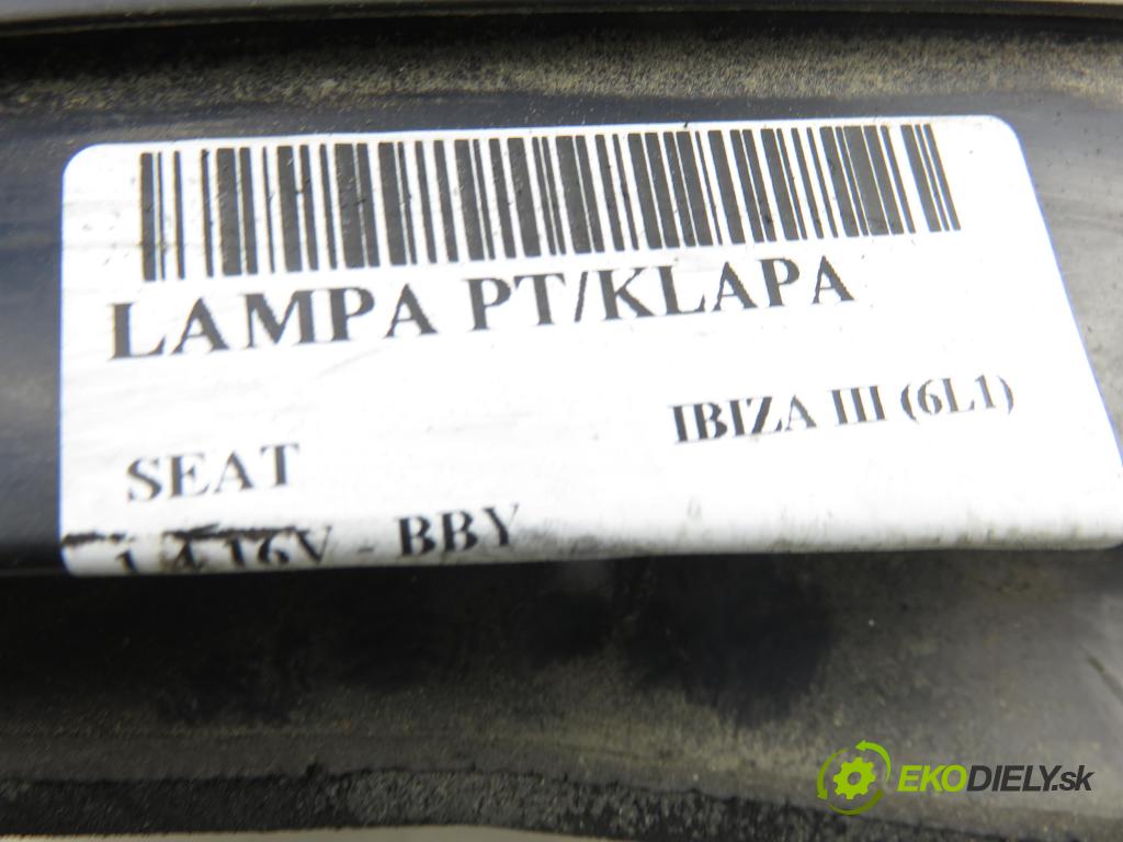 SEAT IBIZA III (6L1) HB 2004 55,00 1.4 16V - BBY 1390,00 světlo pravé zadní kufr 6L6945094F