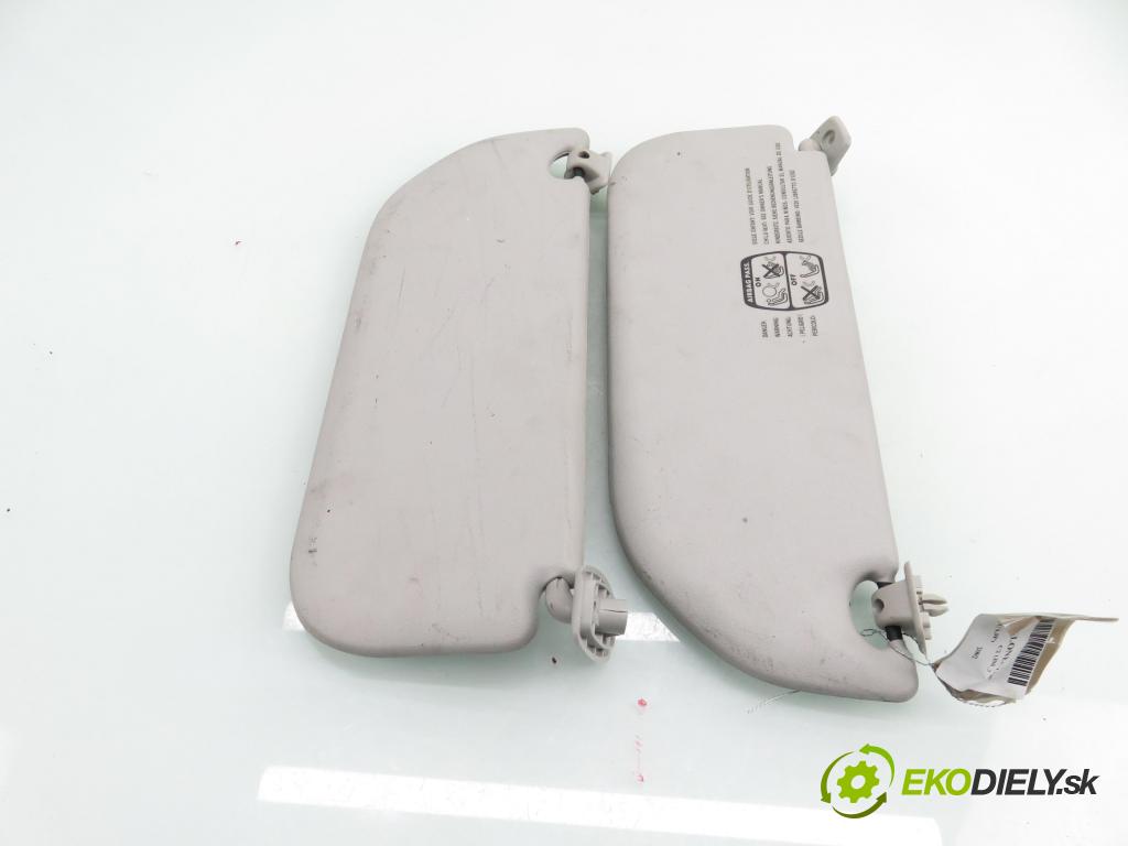 CITROEN C2 (JM_) HB 2002 44,00 1.1 - HFX (TU1JP) 1124,00 kryty protislnečné