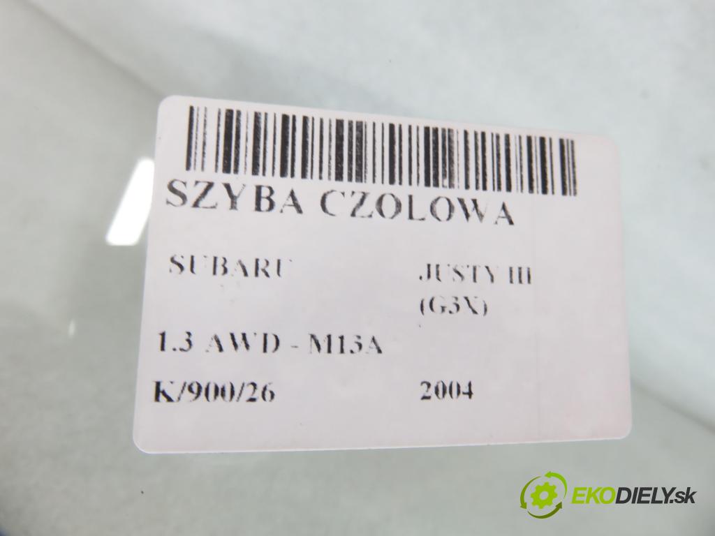 SUBARU JUSTY III (G3X) HB 2004 69,00 1.3 AWD 94 - M13A 1328,00 Okno čelná