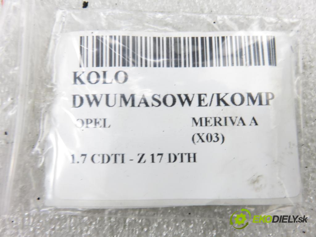 OPEL MERIVA A nadwozie wielkoprzestrzenne (MPV) (X03) HB 2004 74,00 1.7 CDTI 100 - Z 17 DTH 1686,00 Koleso dvojvrstvové 323058610 ; 415025610