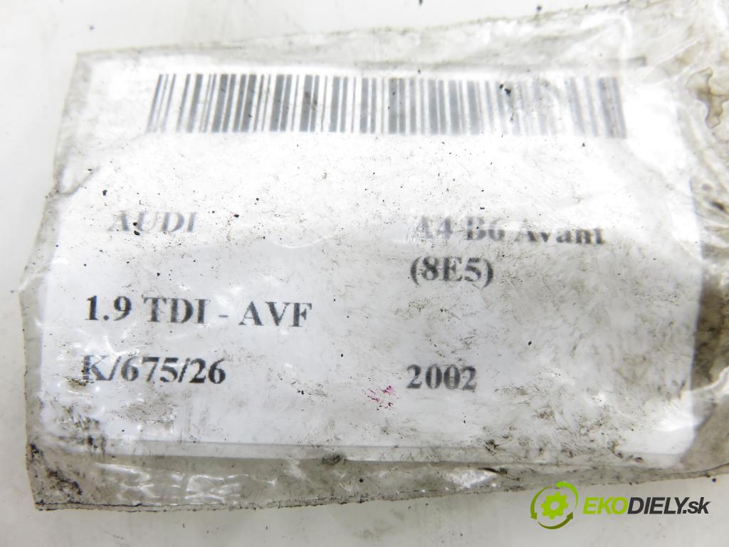 AUDI A4 Avant (8E5, B6) KOMBI 2002 96,00 1.9 TDI - AVF 1896,00 Vstrekovač 038130073AR ; 0414720214 (Vstrekovač paliva)
