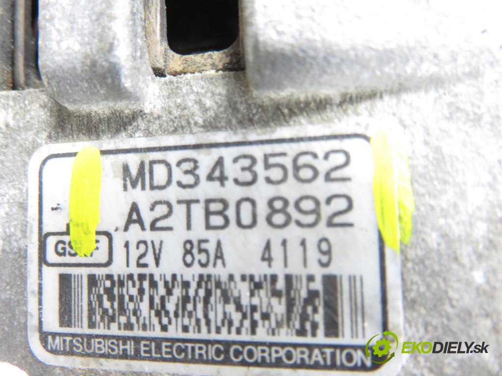MITSUBISHI PAJERO PININ (H6_W, H7_W) TERENOWY 2005 84,00 1.8 (H76W, H66W) - 4G93 (SOHC 16V) 1834,00 Alternátor MD343562 ; A2TB0892 (Alternátor)