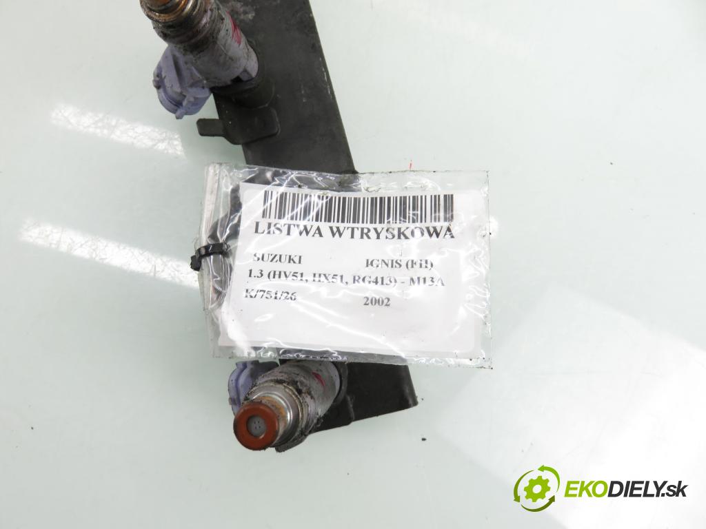 SUZUKI IGNIS (FH) HB 2002 61,00 1.3 (HV51, HX51, RG413) - M13A 1328,00 lišta vstřikovací  (Vstřikovací lišta)